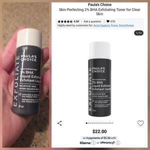 Paula's Choice Black and White Exfoliant Liquid